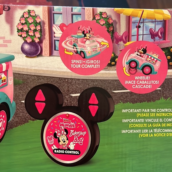 Disney Toys Disney Junior Minnie Mouse Radio Controlled Car Remote